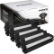 4 Kompatible Toner ersetzt Brother TN-1050 Multipack schwarz