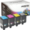 4 Kompatible Toner ersetzt Sharp MX-C30GT Multipack KCMY