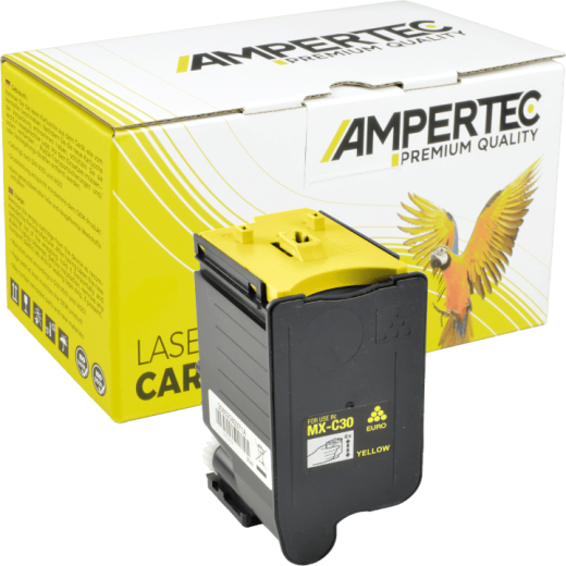 Kompatibler Toner ersetzt Sharp MX-C30GTY yellow