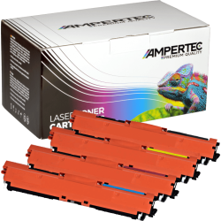 4 Kompatible Toner ersetzt HP CF350A-53A 130A Multipack KCMY