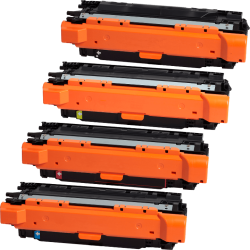 4 Kompatible Toner ersetzt HP CF330X+CF331A-33A 654X 654A...
