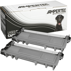2 Kompatible Toner ersetzt Brother TN-2320 Doppelpack...
