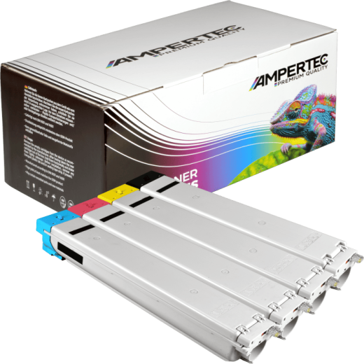 4 Kompatible Toner ersetzt HP CLT-808S Multipack KCMY