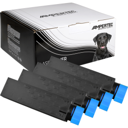 4 Kompatible Toner ersetzt Oki 45807106 Multipack schwarz