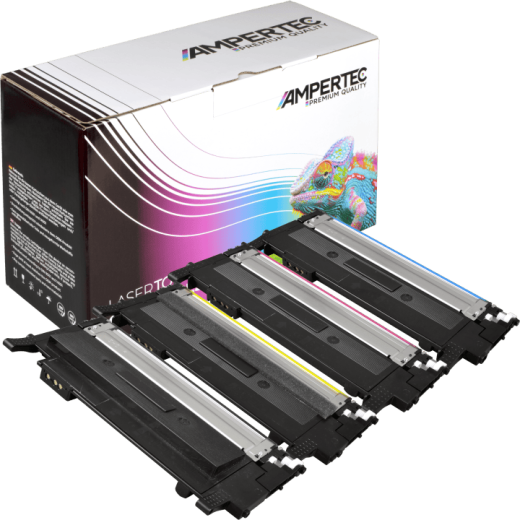 4 Kompatible Toner ersetzt HP CLT-P404C/ELS SU365A Multipack KCMY