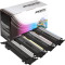 4 Kompatible Toner ersetzt HP CLT-P404C/ELS SU365A Multipack KCMY