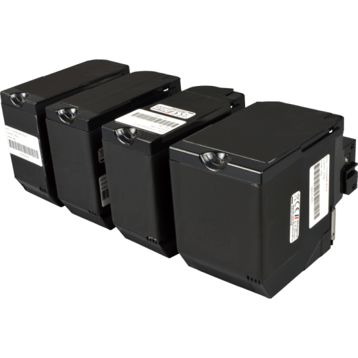 4 Kompatible Toner ersetzt Lexmark 74C20 Multipack KCMY