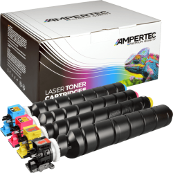 4 Kompatible Toner ersetzt Kyocera TK-8335 Multipack KCMY