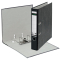 1050 Ordner Pappe A4 Wolkenmarmor, 52 mm, schwarz
