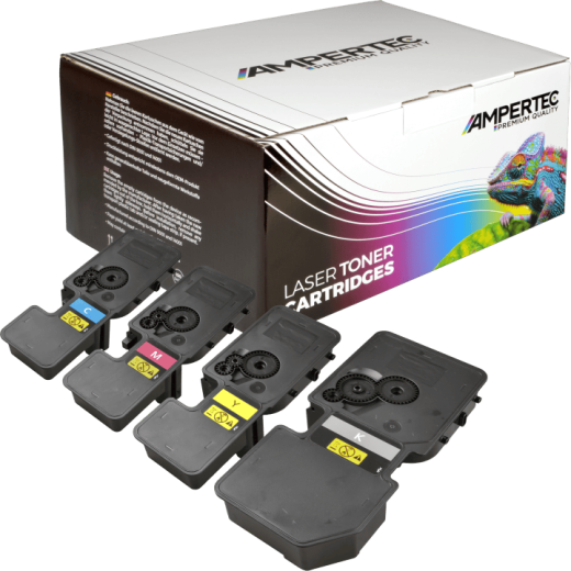 4 Kompatible Toner XL ersetzt Kyocera TK-5230 Multipack KCMY