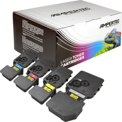 4 Kompatible Toner XL ersetzt Kyocera TK-5240 Multipack KCMY