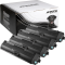 4 Kompatible Toner ersetzt Kyocera TK-1170 Multipack schwarz
