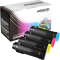 4 Kompatible Toner ersetzt Xerox Phaser 6510 WC6515 Multipack KCMY