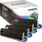 4 Kompatible Toner ersetzt Oki 46490401-04 Multipack KCMY