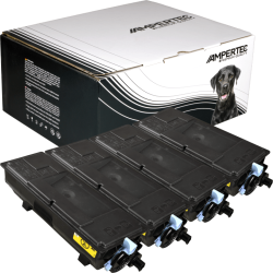 4 Kompatible Toner ersetzt Kyocera TK-3190 Multipack schwarz