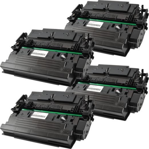 4 Kompatible Toner ersetzt Canon 0453C002 041H Multipack schwarz
