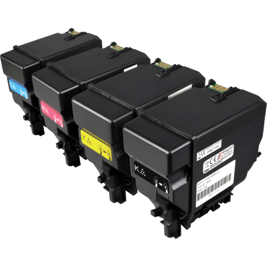 4 Kompatible Toner ersetzt Konica Minolta TNP-49 Multipack KCMY