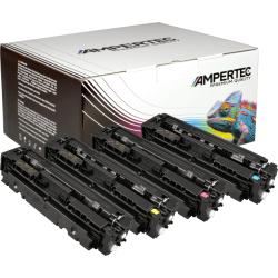 4 Kompatible Toner ersetzt Canon 046 Multipack KCMY