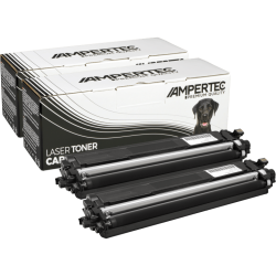 2 Kompatible Toner ersetzt Brother TN-247BK Doppelpack...