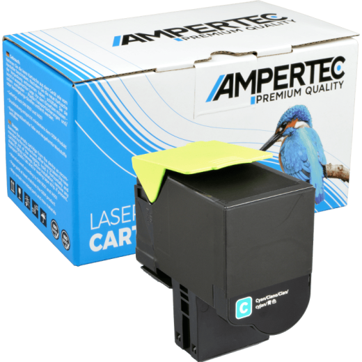 Kompatibler Toner ersetzt Lexmark 78C20C0 cyan