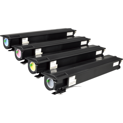 4 Kompatible Toner ersetzt Toshiba T-FC415E Multipack KCMY