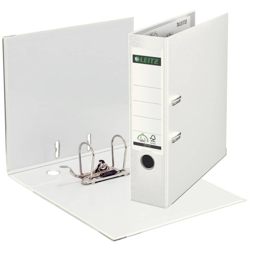 1010 Ordner Plastik - A4, 80 mm, weiß