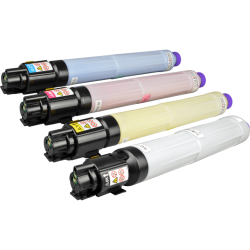 4 Kompatible Toner ersetzt Ricoh IMC400 Multipack KCMY