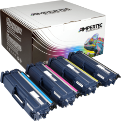 4 Kompatible Toner ersetzt Brother TN-821XL Multipack KCMY