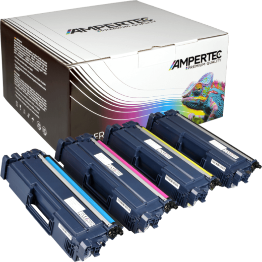4 Kompatible Toner ersetzt Brother TN-821XXL Multipack KCMY