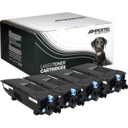 4 Kompatible Toner ersetzt Kyocera TK-3400 Multipack schwarz