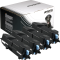 4 Kompatible Toner ersetzt Kyocera TK-3430 Multipack schwarz