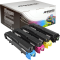 4 Kompatible Toner ersetzt Kyocera TK-5370 Multipack KCMY