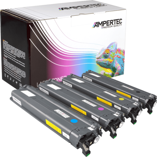 4 Kompatible Toner ersetzt Brother TN-248XL Multipack KCMY