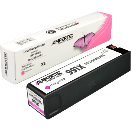 Kompatible Tinte ersetzt HP M0J94AE 991X magenta