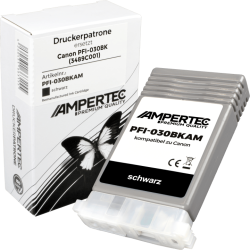 Kompatible Tinte ersetzt Canon PFI-030BK 3489C001 black