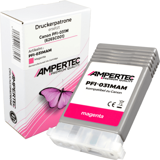 Kompatible Tinte ersetzt Canon PFI-031M 6265C001 magenta