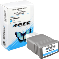 Kompatible Tinte ersetzt Canon PFI-1000C 0547C001 cyan