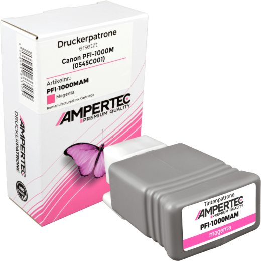 Kompatible Tinte ersetzt Canon PFI-1000M magenta