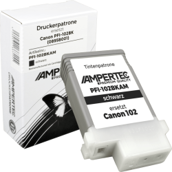 Kompatible Tinte ersetzt Canon PFI-102BK 0895B001 schwarz