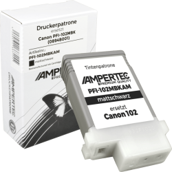 Kompatible Tinte ersetzt Canon PFI-102MBK 0894B001 matt...