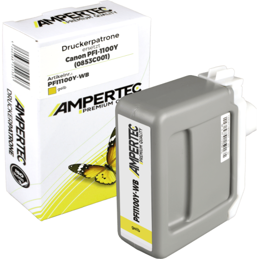 Kompatible Tinte ersetzt Canon PFI-1100Y yellow