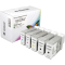 5 Ampertec Tinten ersetzt Canon PFI-120 Multipack KCMY MBK