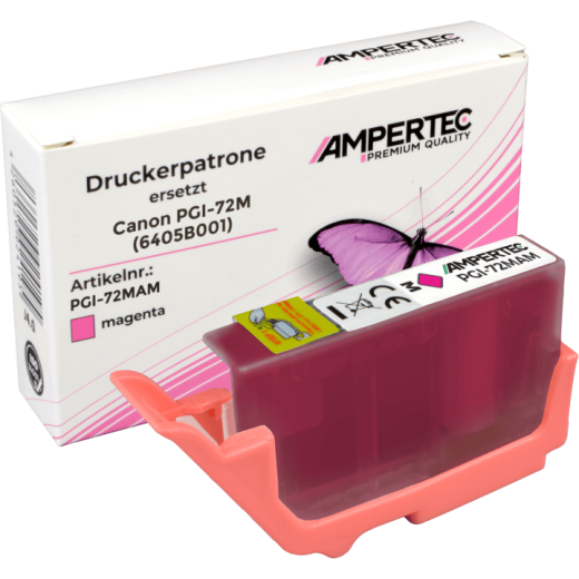 Kompatible Tinte ersetzt Canon PGI-72M magenta