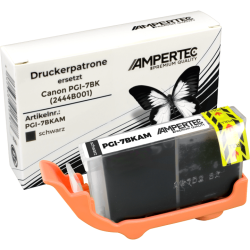Kompatible Tinte ersetzt Canon PGI-7BK schwarz