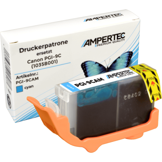 Kompatible Tinte ersetzt Canon PGI-9C cyan