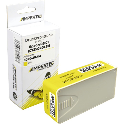 Kompatible Tinte ersetzt Epson C13S020451 PJIC5 yellow