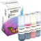 4 kompatible Nachfülltinten ersetzt Epson C13T00S64A T00S6 KCMY