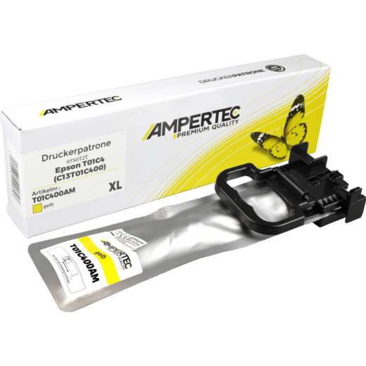 Kompatible Tinte ersetzt Epson C13T01C400 XL yellow