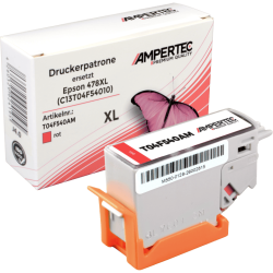 Kompatible Tinte ersetzt Epson C13T04F540 rot 478XL