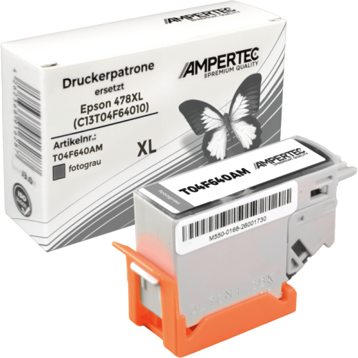 Kompatible Tinte ersetzt Epson C13T04F640 grau 478XL